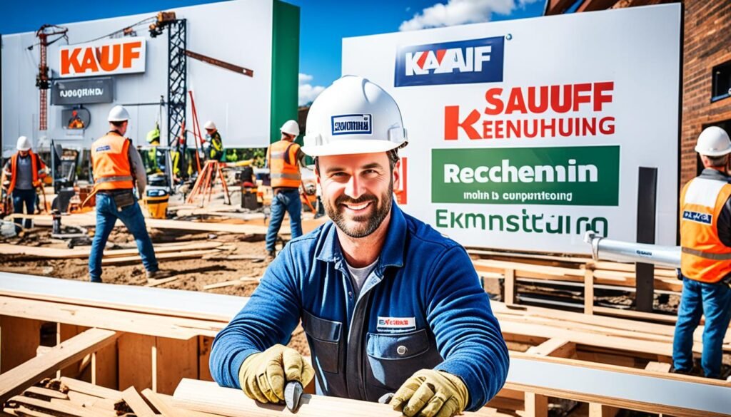 Baumarkt Kauf auf Rechnung